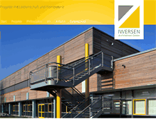 Tablet Screenshot of iwersen-architekten.de